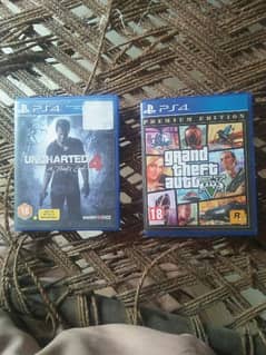 Gta 5 new uncharted4 cds ps4