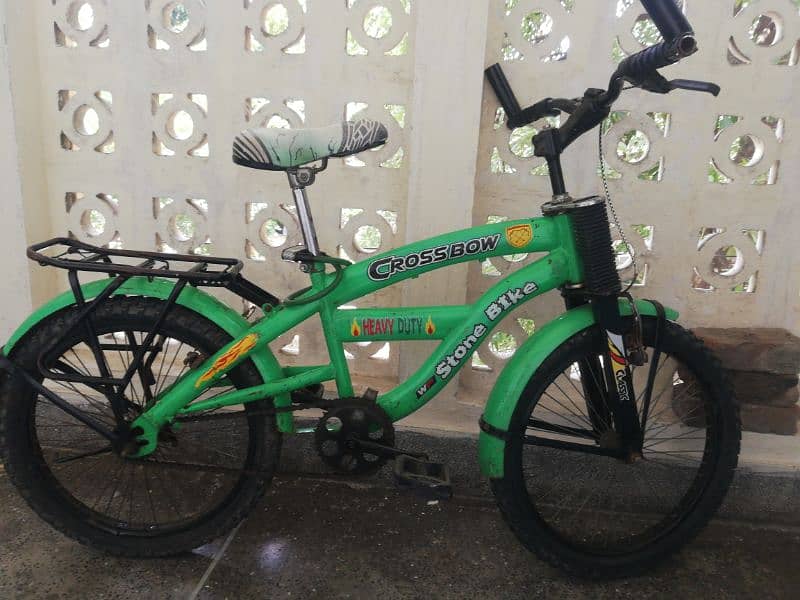 kids bycicle in green color 0