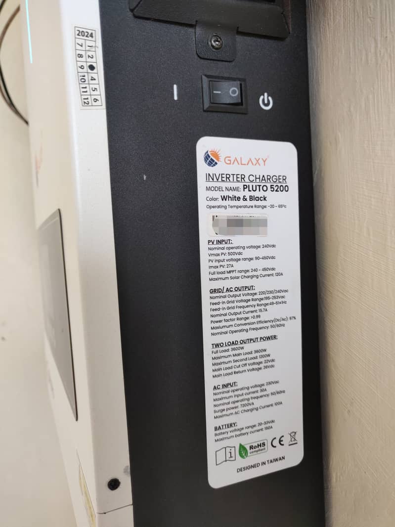 Galaxy Pluto PV5200 Solar Hybrid Inverter 3