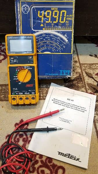 Metrix MX 44 ITT Hard Environment Multimeter 5