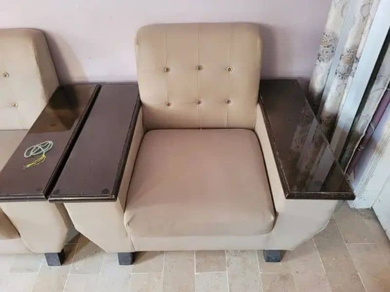 Rexine Sofa Set for Sale 3