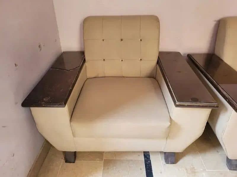 Rexine Sofa Set for Sale 4