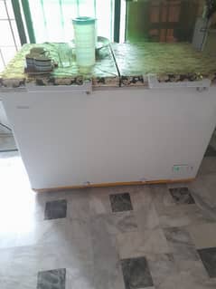 Excellent condition home used Haier deep freezer is up for sale.