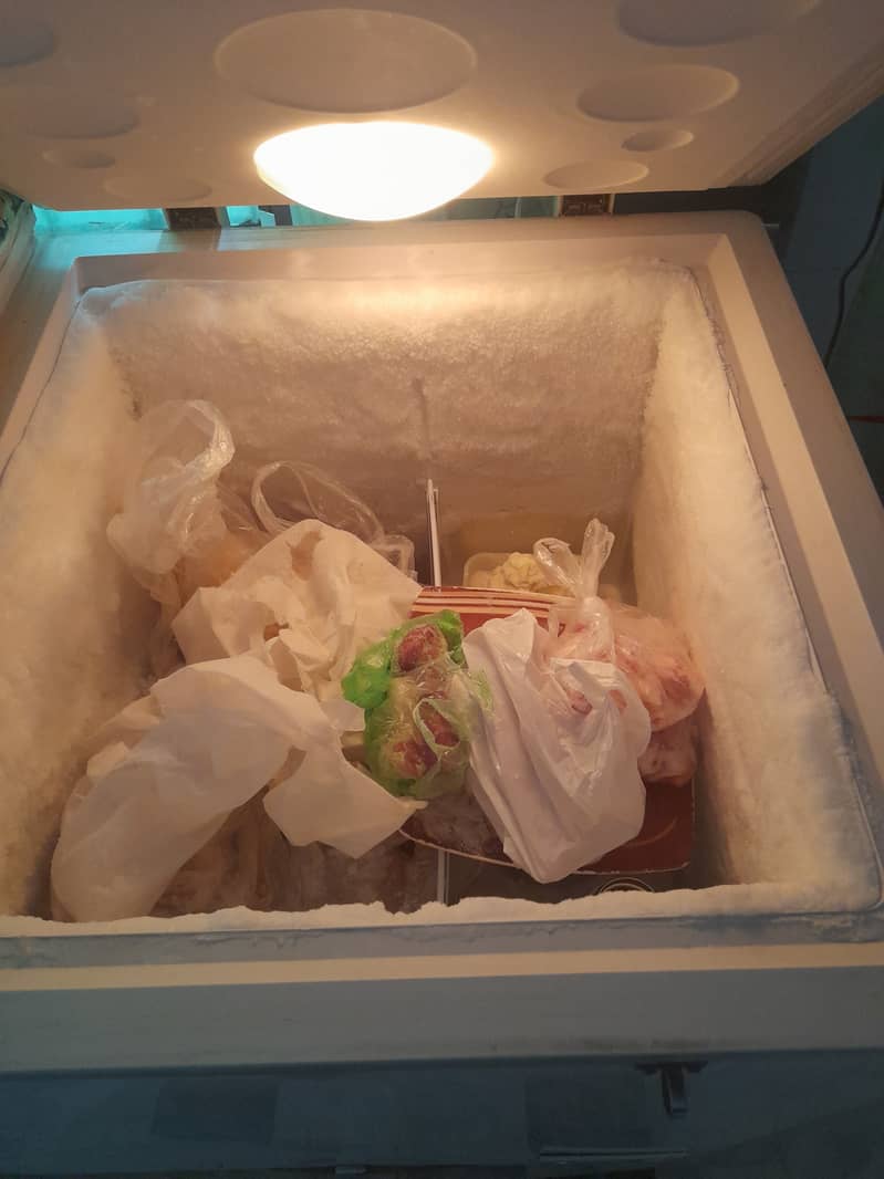 Excellent condition home used Haier deep freezer is up for sale. 1