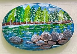 painting on stone