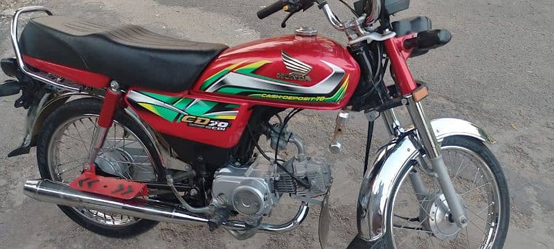 usd bike cd 70 honda for sell bilkul saf condition me he 4