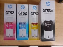 HP GT52 & GT53XL 4 Color Set Genuine Ink Bottle