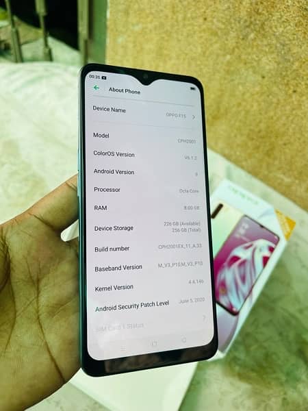 Oppo F15 (8gb-256gb)urgent Sale. 0/3/0/7/4/5/8/8/8/8/6 3