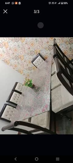 8 seater dining table in good condition