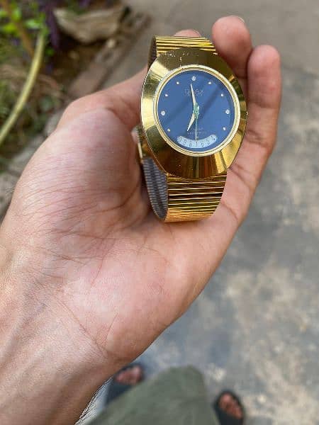 omax original watch 18k gold 0