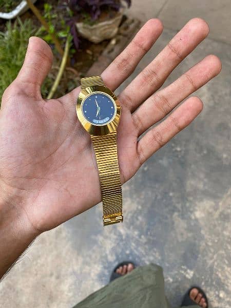 omax original watch 18k gold 4