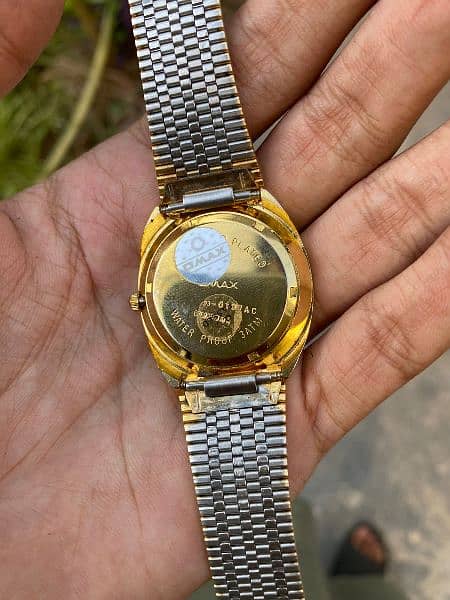 omax original watch 18k gold 7