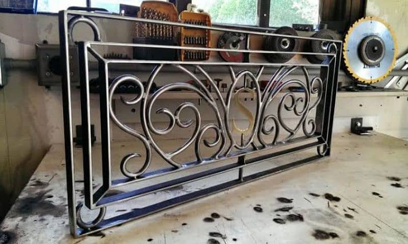 welding service railing door railing 2