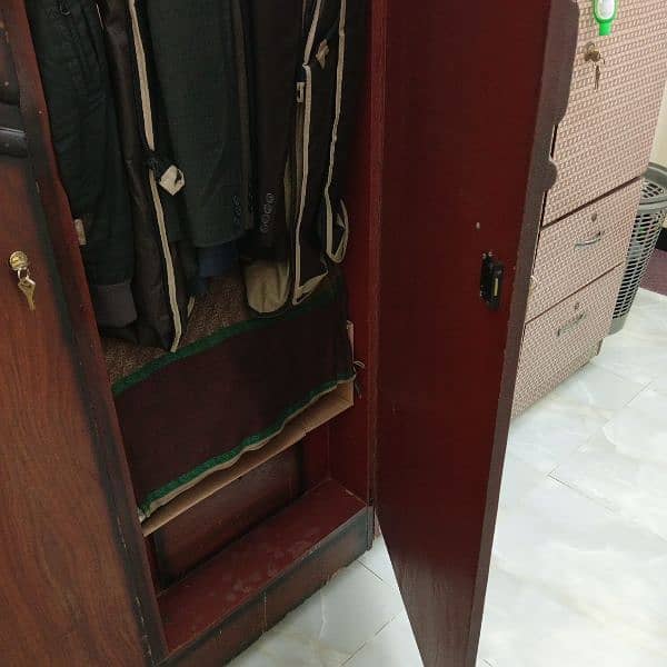 2 door cupboard for sale. 1