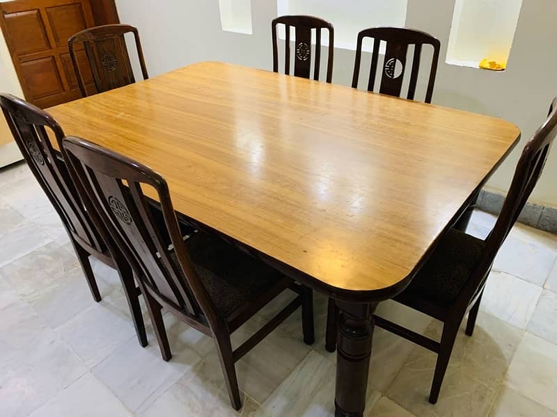 Dining Table 6 seater 2