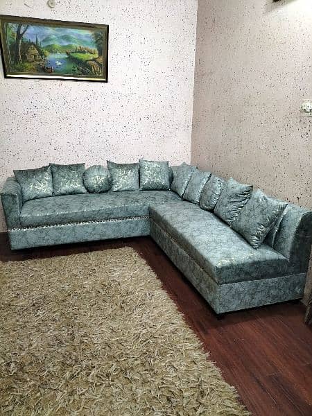 L Shape 9 seater sofa set 1