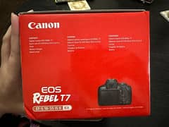 Canon EOS Rebel T7 DSLR Camera Lens |