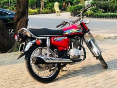 Honda CG 125 2018 Model Red Edition Up For Sale