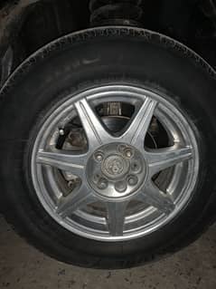 alloye wheels 14’’ with tyre