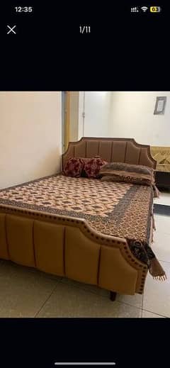 bed with mattress for sale