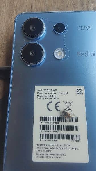 Redmi Note 13 8/128 brand new 10