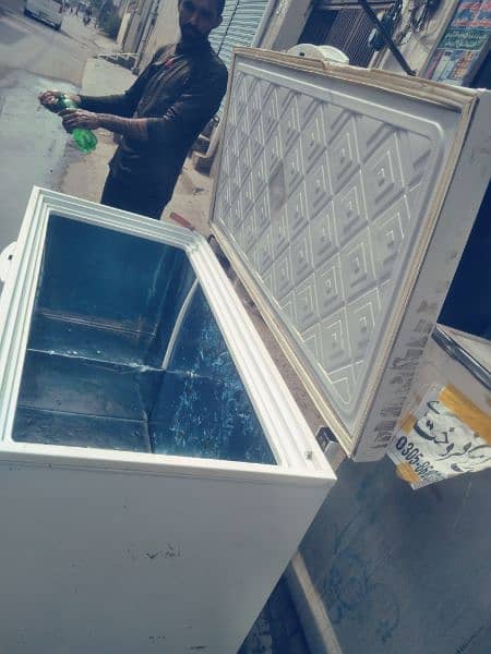 freezer for sale good condition good condition working03058682305 9