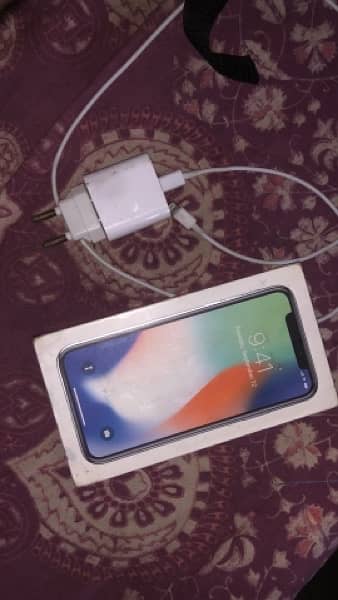 iphone x 64 gb battery change  back crack 2