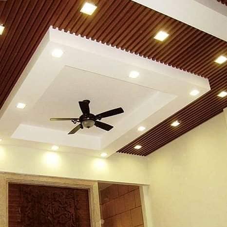 Pop ceiling/wall paper/false celling/media wall/ molding 0