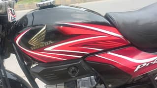 Honda pridor 100cc black colour registration all Punjab