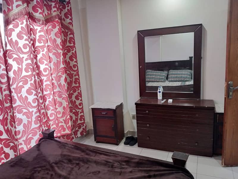 1 bedroom furnished apartment available for rent in bahria town phase 4 civic center 1