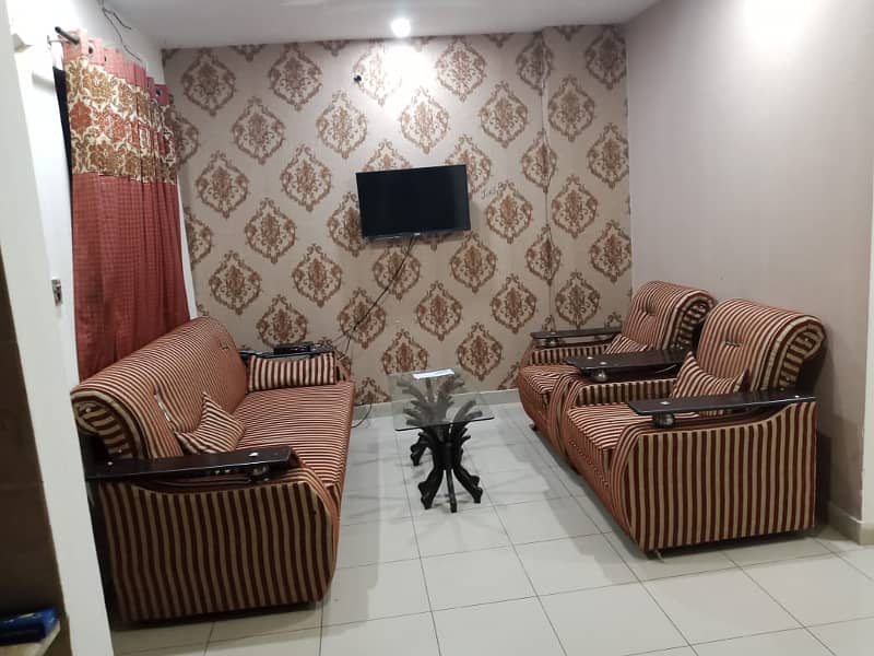 1 bedroom furnished apartment available for rent in bahria town phase 4 civic center 4