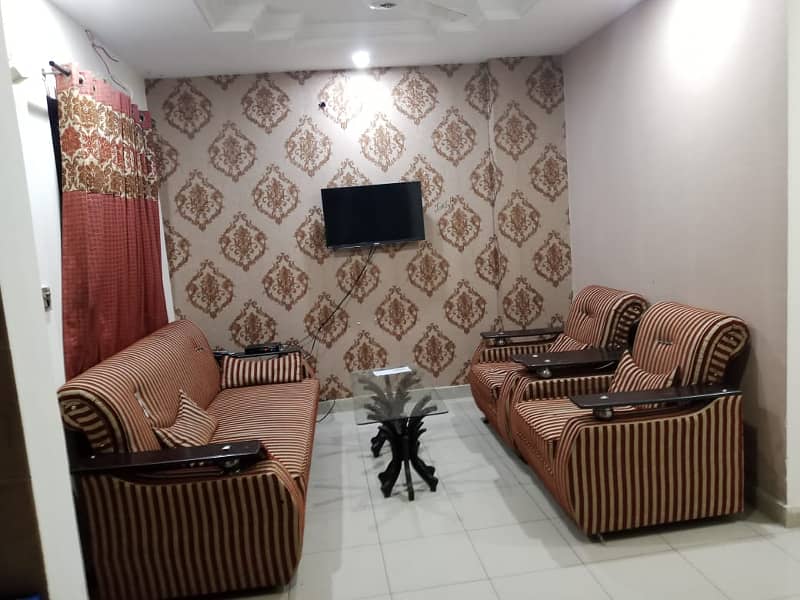 1 bedroom furnished apartment available for rent in bahria town phase 4 civic center 9