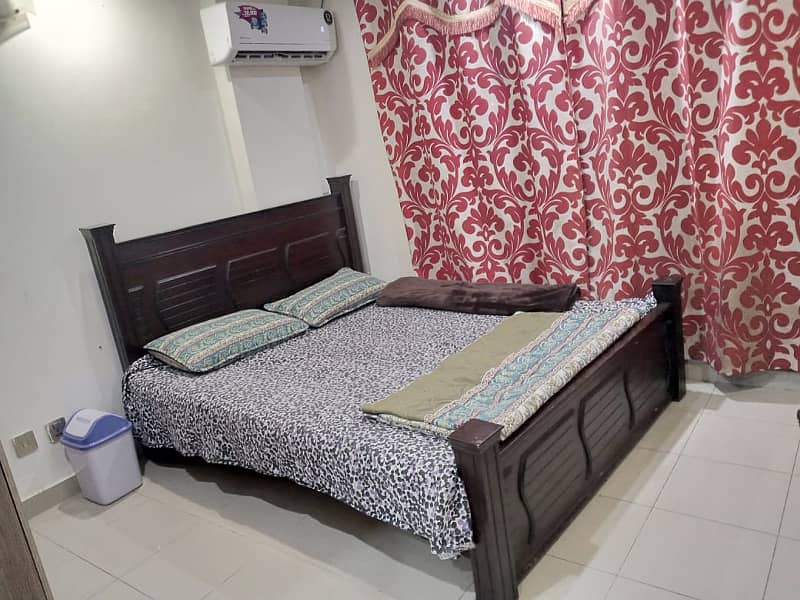 1 bedroom furnished apartment available for rent in bahria town phase 4 civic center 10