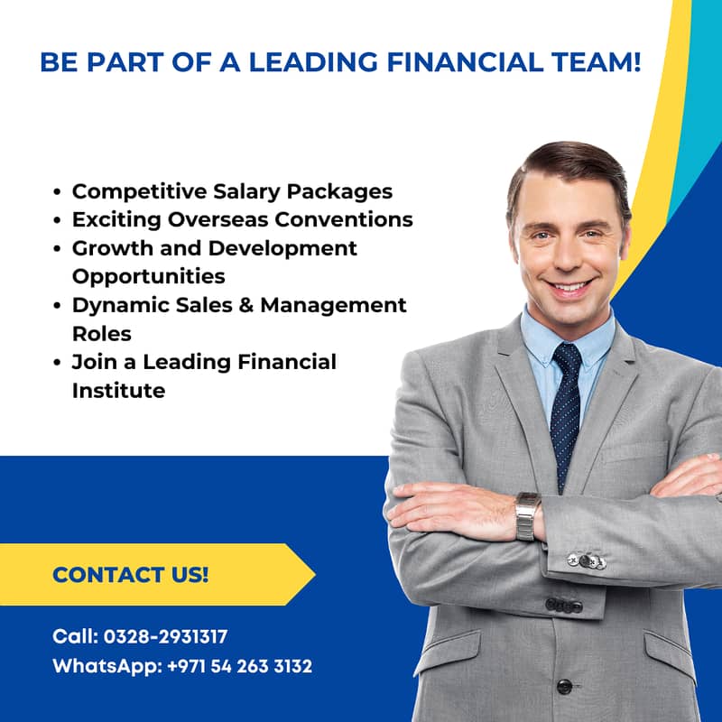 Be Part of a Leading Financial Team! 0