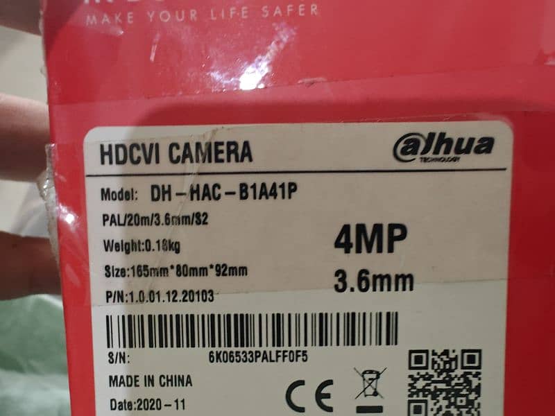 4MP DAHUA ANALOG CAMERA (Quantity 03) 2