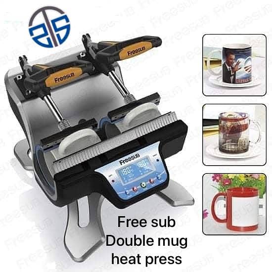 5 in 1 Sublimation Heat Press Machine & Badge Machine 2