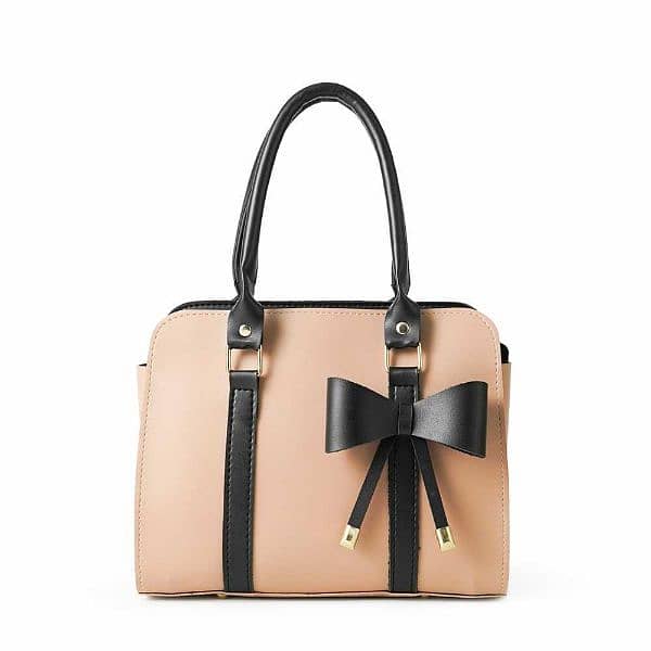 ASTOR- The Bow Bag Peach 0