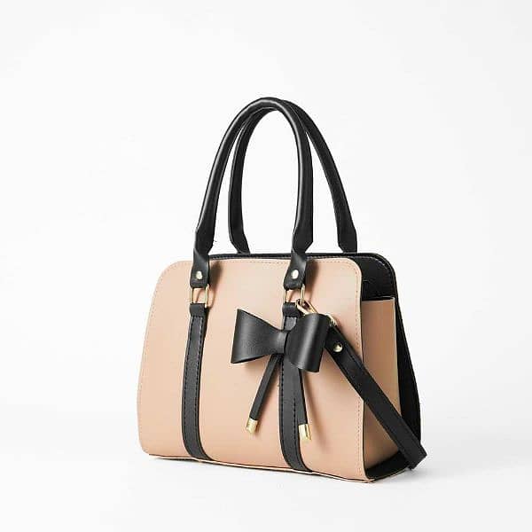 ASTOR- The Bow Bag Peach 3