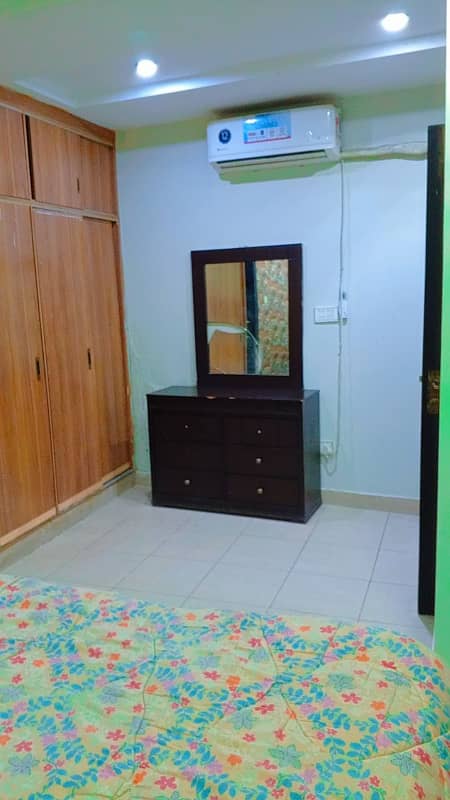 Perdy one bed appartment available for rent phase 7 2