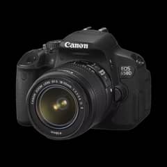 Canon 650D DSLR Camera With 18 - 55mm Lens