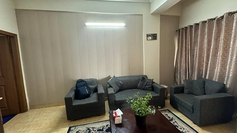 Perdy one bed appartment available for rent phase 7 1