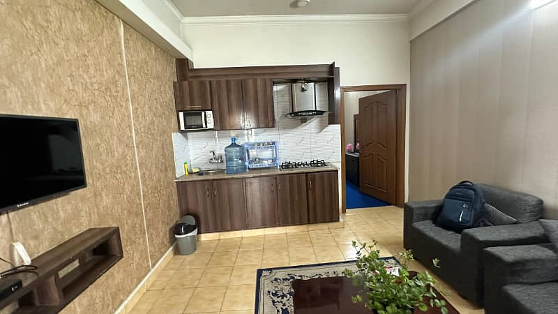 Perdy one bed appartment available for rent phase 7 3