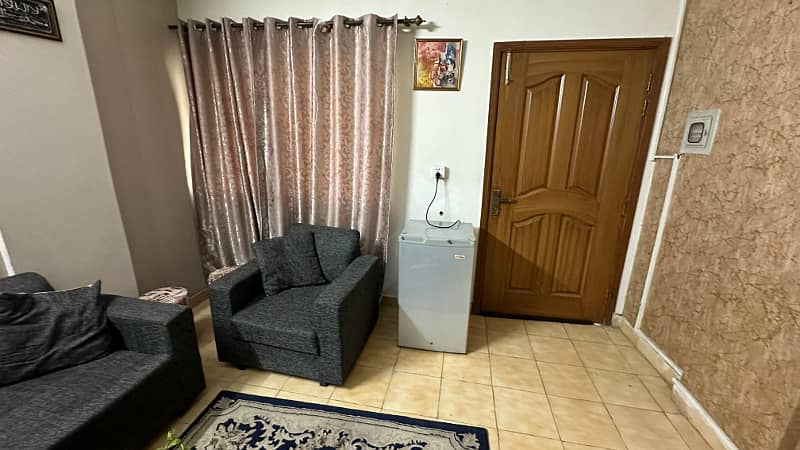 Perdy one bed appartment available for rent phase 7 5