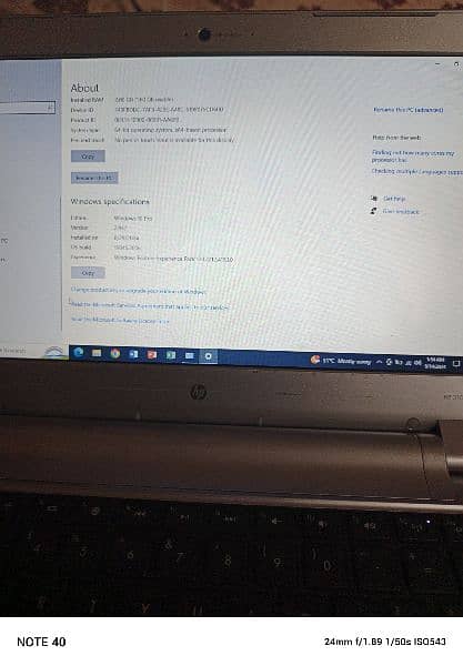 HP laptop for sell 1