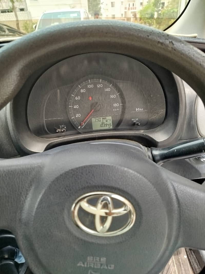 Toyota VITZ 2011 - Registered 2015 Electric Blue Color 2