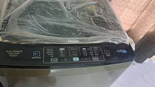 haier washing machine full automatic not used, perfect condition 0