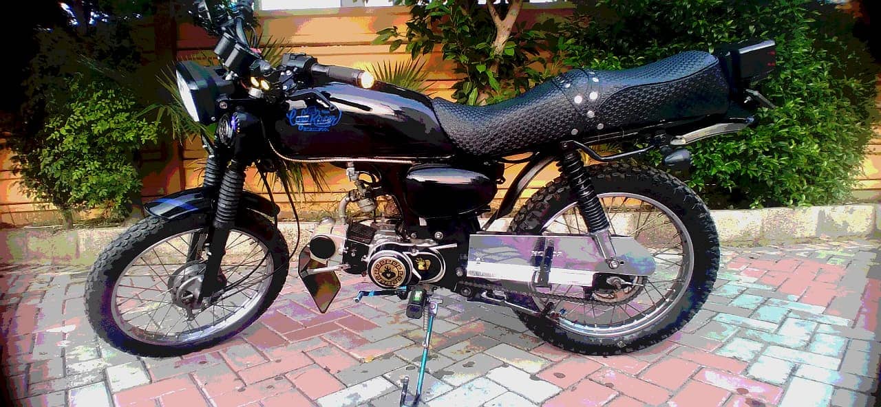 cafe racer modified United 70cc 2020 1