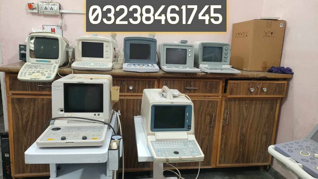 all type of used portable china and japanese ultrasound machine 0