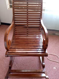 CustomPolished rocking chair for sale