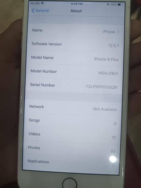 Iphone 6 plus 64 Gb Non pta 5